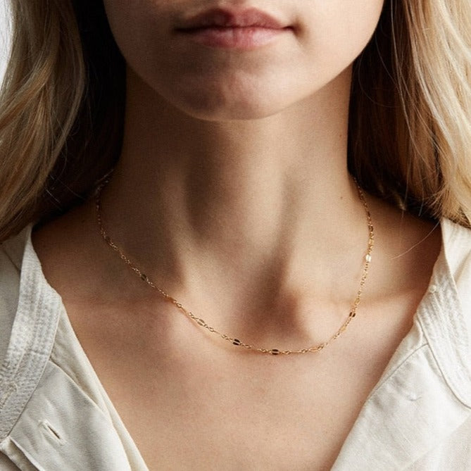 Collier Choker Doré
