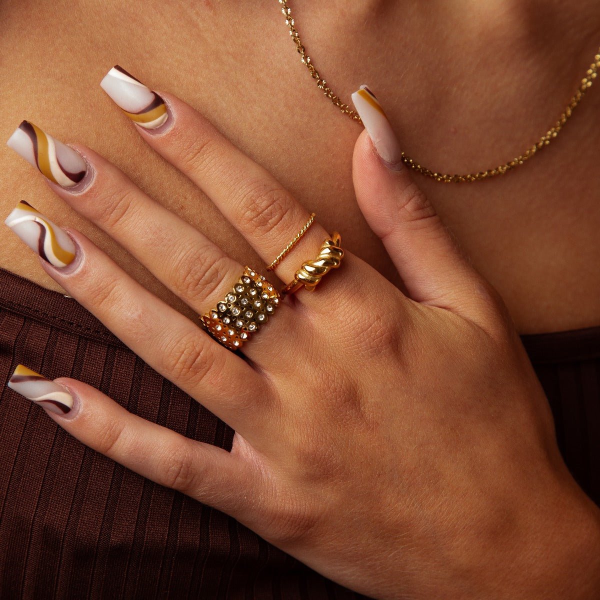 Twisted Ring - Gold