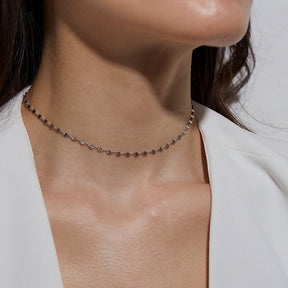 Collier Choker Doré