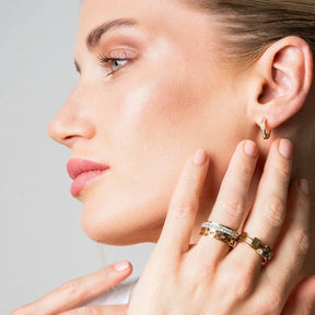 Mosaic Ring - Gold