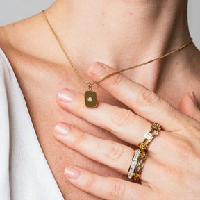 Mosaic Ring - Gold