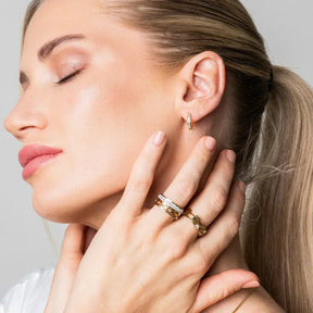 Mosaic Ring - Gold