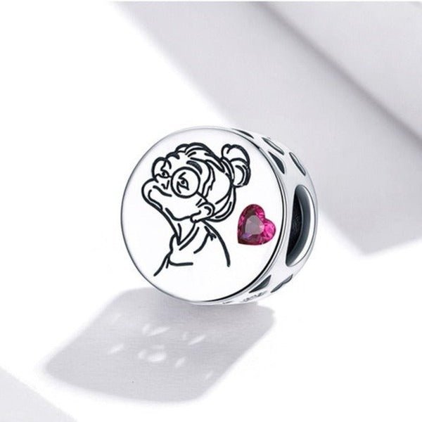 Charm Amour De Grand-Mère En Argent
