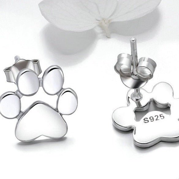 Boucles D'oreilles En Argent Pattes